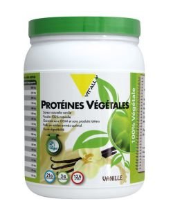 Protéines Végétales - Plantfusion - Saveur naturelle Vanille, 454 g